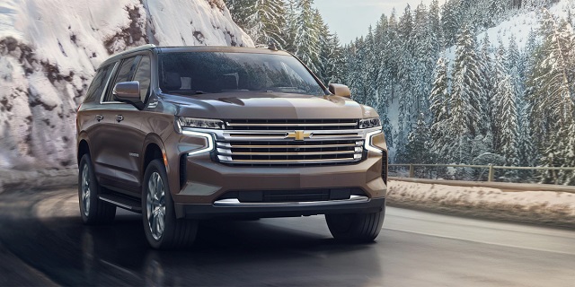 2021 Chevy Suburban Front