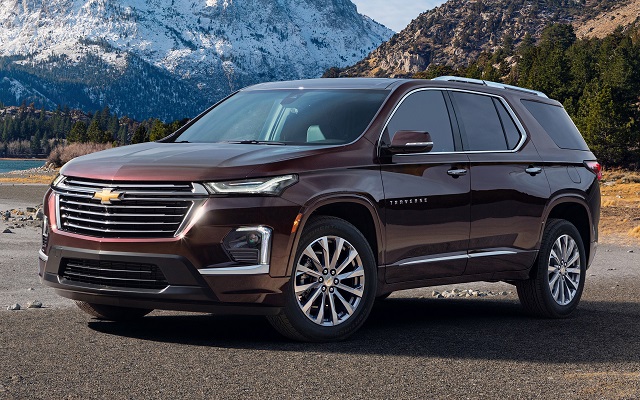 2022 Chevy Traverse facelift