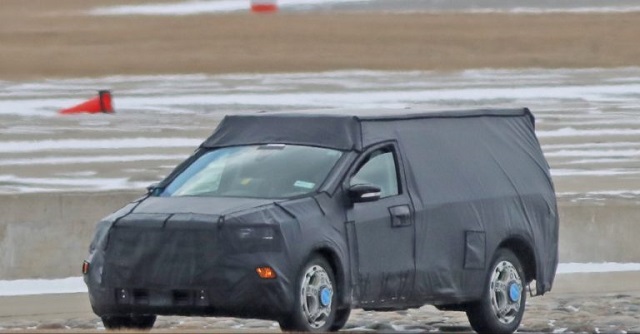 2022 Ford Courier Spy shot